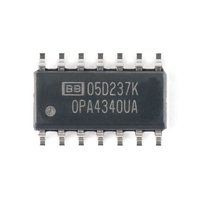 OPA4340UA OPA4340U OPA4340UA/2K5 Puce d'amplificateur opérationnel quadruple SOIC-14 Nouveaux composants électroniques Circuit intégré IC