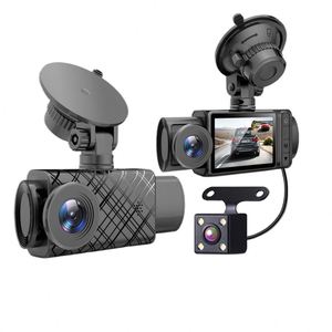 X430 3-channel 1080p Hd Car Dvr With Rear View <b>Camera</b> Internal Dash Cam Dvrs 24h Parking Monitor Dual Lens Black Box for Cars - Product Image 1