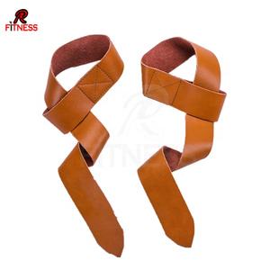 Correas de Muñeca Ajustables de Cuero Nubuck para Fitness, Gimnasio y Levantamiento de Pesas, Color Negro, Logotipo Personalizado Disponible - Product Image 3