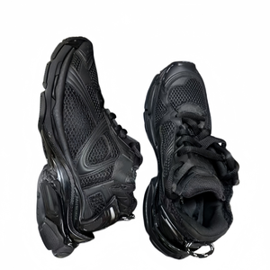 Chaussures de créateur de luxe pour hommes, baskets décontractées tendance pour hommes et femmes, en cuir de haute qualité, Track 3.0, chaussures de sport à LED, chaussures de course - Product Image 3