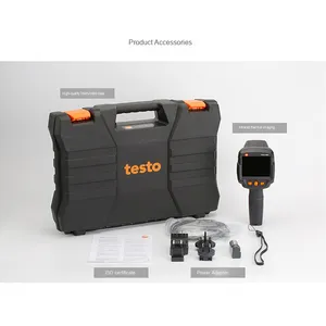 กล้องถ่ายภาพความร้อนอินฟราเรด Testo 869 เกรดอุตสาหกรรม แบบ USB  วัสดุพลาสติก สำหรับตรวจจับความผิดปกติของท่อทำความร้อนใต้พื้นด้วยภาพ - Product Image 3