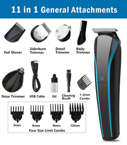 Nouveau kit de tondeuses à cheveux électriques pour hommes de haute qualité, 220 V, sans fil et avec cordon - Product Image 4