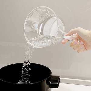 Louche à eau en plastique transparent, grande taille, résistante aux chutes, épaissie, pour la maison, la cuisine et le bain - Product Image 2
