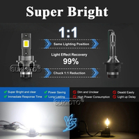 Ampoule LED Canbus SUKIOTO 40000LM D2R D2S, lampe LED D4R D4S, remplace les phares au xénon HID pour Toyota Lexus Subaru Mada Acura Infiniti