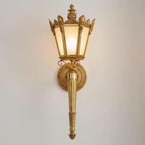 Lampada da Parete in Rame con Personaggi Mitologici dell'Antica Roma, Illuminazione Decorativa per Sfondo, Scale, Corridoi - Product Image 4