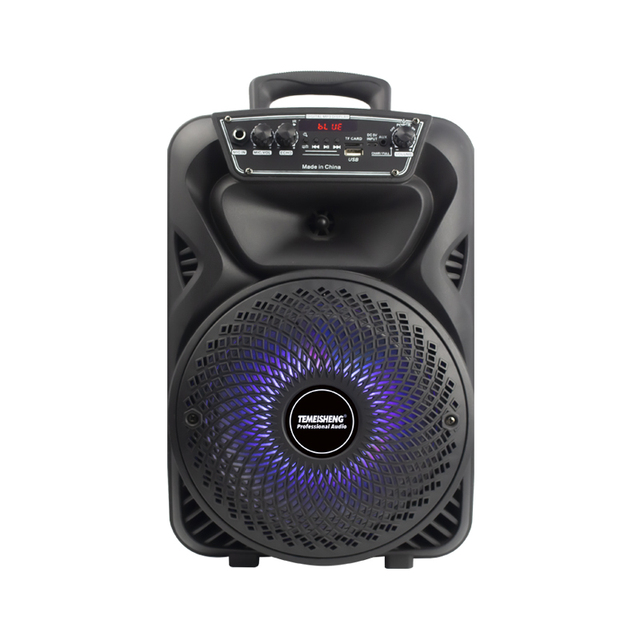 Music System Home Theater Mobile Cinema Big Sound Single 8 Inch Tower BT Wireless USB Amplifier Acoustic Audio Loud Speaker