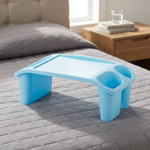 Table pour enfants CATEEM, design européen à motifs de princesse, durable, multifonctionnelle, en plastique, plusieurs compartiments, chambre, école, extérieur - Product Image 3