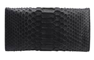 ओम गंध अनुकूलित नवीनतम डिजाइनर वास्तविक सांप त्वचा चमड़े की फैशन शाम कंधे हैंडबैग लिफाफे क्लच बैग क्लच बैग - Product Image 5