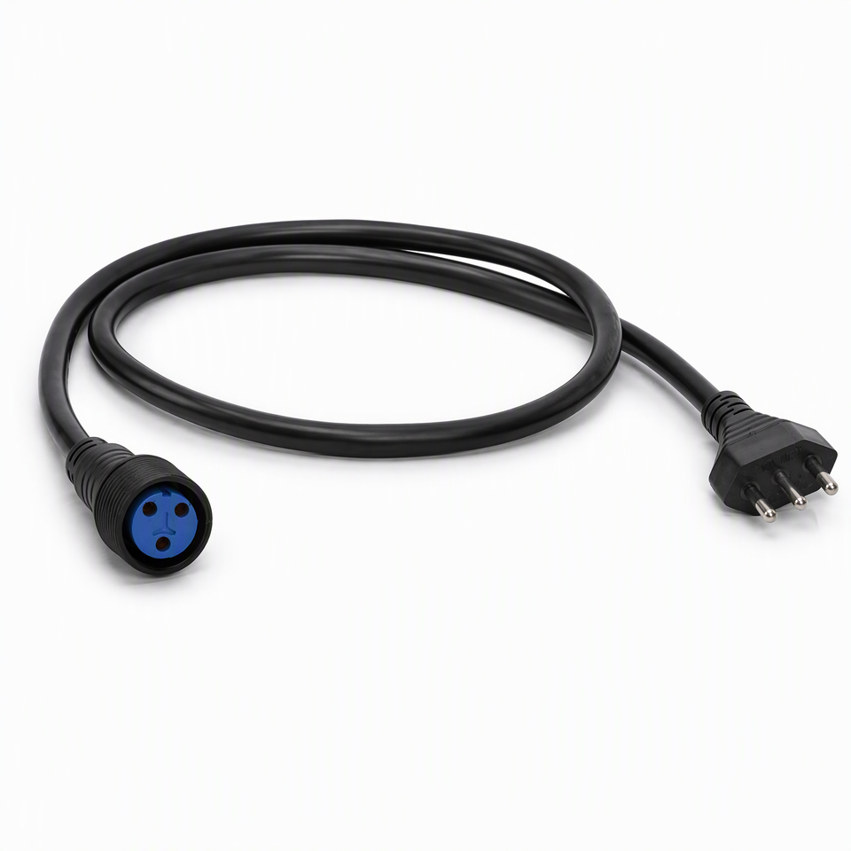 Power Cable 3 Pin Power Cord for Stage Lighting Custom Length IEC Power ...