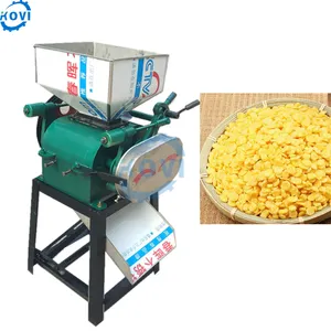 Grain flat extruding machine oat flakes cereal making machine