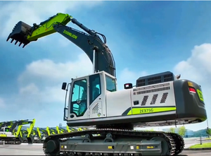 Excavadora de cadenas Zoomlion ZE375G de 37.5 toneladas de primera categoría con motor Yanmar e hidráulica Eaton, alta potencia de excavación para obras de construcción - Product Image 2