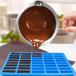 Moule à chocolat en silicone créatif à 40 cavités rectangulaires pour truffes, gelées et glaçons, facile à démouler - Offre Spéciale - Product Image 5