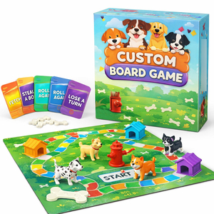 Jeu de cartes personnalisé d'usine OEM de haute qualité, imprimé sur mesure, en carton avec emballage de luxe en boîte couleur intégrale - Product Image 1