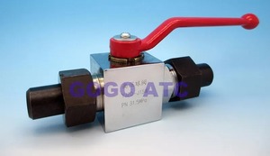 Válvula de Bola de Presión Hidráulica YJZQ-J08W Rosca Macho M22*1.5 Acero al Carbono Alta Presión Conexión Incidental y Tuerca de Rosca de Alta Calidad - Product Image 2