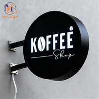 Boîte à lumière LED personnalisée, lettres 3D, enseigne lumineuse LED, lettres en relief pour devanture de magasin, signalétique extérieure pour magasins et bâtiments