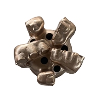 API 108mm 114mm 5 lames forage de puits d'eau PDC peu corps en acier PDC foret