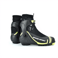 Raquettes à neige en cuir de haute qualité, haut de gamme, classiques, imperméables, souples pour les sports sur glace, ski, patins à glace pour adultes