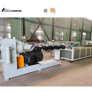 Extrudeuse en plastique PVC/PE/PP bois (composite WPC) profilé de fenêtre large panneau de porte creux extrudeuse machines de fabrication - Product Image 2