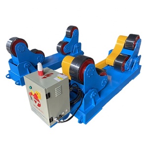 Rotatore Automatico Efficiente per Saldatura Tubi con Rulli in Gomma, Motore e Componenti del Cuscinetto - Product Image 2