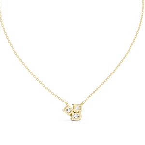 Pendentif en diamant de laboratoire de créateur en or avec certificat pour les anniversaires de mariage et les collections de cadeaux spéciaux - Product Image 4