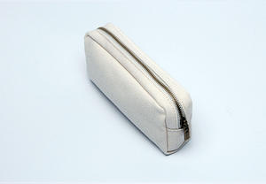 Étui à crayons en <span class=keywords><strong>toile</strong></span> de coton simple, grand format, style frais pour garçons et filles - Product Image 5