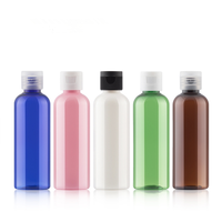 De luxe 30ml 50ml 60ml 80ml 4oz 100ml 150ml 250ml 300ml 500ml pet bouteilles en plastique avec le chapeau de secousse de dessus de secousse bouteilles