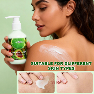 Lotion corporelle hydratante en gros à l'<span class=keywords><strong>acide</strong></span> <span class=keywords><strong>glycolique</strong></span>, glycérine, <span class=keywords><strong>acide</strong></span> malique et hyaluronate de sodium pour une peau lisse et hydratée – Crème hydratante OEM - Product Image 5