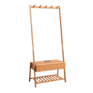 Perchero Multifuncional Tipo Cajón de 60 cm, Banco de Almacenamiento, Organizador de Ropa para Dormitorio - Product Image 1