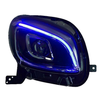 Phares LED modifiés pour Mercedes-Benz Smart, phares LED DRL, clignotants, feux de route, 12V