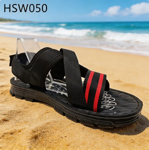 HY, Sandales d'été pour homme, style jardin, grandes tailles et largeurs, design à boutons, mode populaire en Afrique, HSW050 - Product Image 2