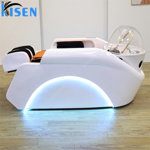 KISEN Beauty Spa : Lit de lavage capillaire électrique avec hydrothérapie et massage, mobilier de salon, équipement de spa - Product Image 3