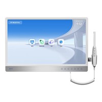 Appareil de visualisation numérique Android avec écran tactile LCD TFT HD de 21,5 pouces pour l'observation des spécimens, accessoire d'équipement dentaire