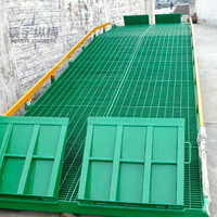 Pont de quai hydraulique en acier portable de 8, 10, 12, 15 tonnes, plateforme de chargement de conteneurs pour camions, conception à haute stabilité, fret, hôtels