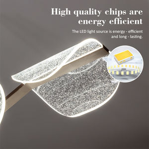 Lampadario in Ferro di Design Popolare in Stile Nordico Post-Moderno per Casa, Ufficio, Galleria d'Arte, Sala Espositiva, Lampada a Sospensione LED - Product Image 5