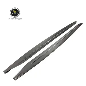 G80 M3 Bên Váy M Phong Cách Sợi Carbon Bên Váy Phần Mở Rộng Rocker Bảng Điều Chỉnh Cho BMW G80 G82 M3 M4 2020