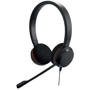 Casque USB stéréo <span class=keywords><strong>Jabra</strong></span> Evolve 20 MS d'origine avec micro anti-bruit pour Microsoft Teams, centre d'appels, bureau, conférences - Product Image 1