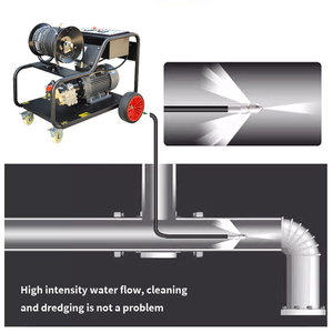 Hiệu quả cao thủy jetter cống làm sạch máy 250bar máy giặt áp lực cao cho cống làm sạch - Product Image 4