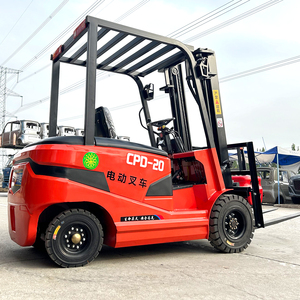 משלוח חינם מלגזה הידראולית 4x4 3 טון עם מלגזה חשמלית 2 טון 1.5 טון עם אישור CE עם אביזר - Product Image 5
