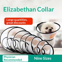Colliers Élisabéthains pour Chats et Chiens en Gros Usine/OEM – Anti-Morsure, Anti-Rayures, Réglables, en Matière PP, Utilisation Toutes Saisons