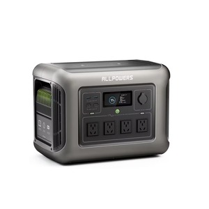 <span class=keywords><strong>Station</strong></span> d'alimentation portable Allpowers R1500 1800W 1152Wh, générateur d'énergie portable PD100W, contrôle par application, fonction UPS - Product Image 2