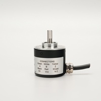 Encodeur incrémental push-pull, encodeur rotatif optique, générateur manuel multifonction à arbre plein pour machines industrielles