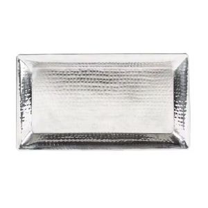 Tableware Rolling Tray Metal Serving Tray 9.5inch - <b>Small</b> Platter for Food Cheese Bread Meat For Storage and Serving - Product Image 6