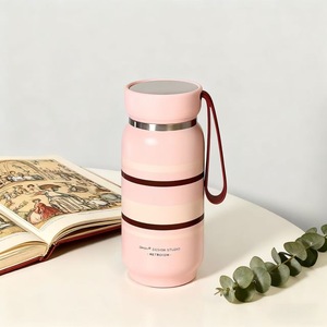 Nouvelle mini tasse isotherme créative pour fille, mignonne et portable, en acier inoxydable, au design élégant - Product Image 2