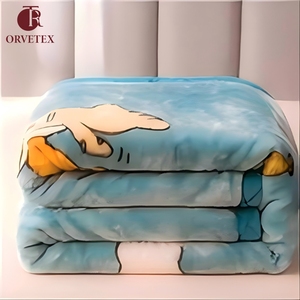 Orvetex 2026 Nouveau motif imprimé en fourrure Raschel avec design anti-acariens de style européen et américain - Product Image 3
