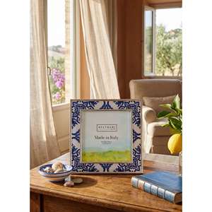 Beltrami Photo <b>Frame</b> Silver Plated 6x6 Inch Made In Italy Decorative <b>Picture</b> <b>Frame</b> - Product Image 2