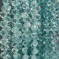 Perles de verre fraise effet cristal lisse, en vrac, pour la fabrication de bijoux faits main – Vente chaude
