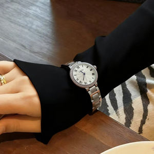 Reloj de Cuarzo para Mujer CILOA, de Aleación Plateada, Lujoso, Resistente al Agua, Personalizable, Casual, con Esfera de Agujas, a la Moda - Product Image 4