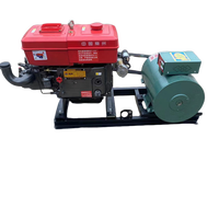 Générateur diesel refroidi par air 2-10kw panne d'alimentation mobile de secours 220v/380v Tension stable
