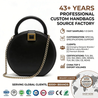 Luxury Customization Genuine Leather Pillow Shape Lady Evening Shoulder Bag with Waterproof Durable for Women Handbag