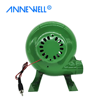Ventilateur centrifuge 30W 40W 12V DC 1.5A 4200RPM avec contrôleur de vitesse 220V, ventilateur d'air vert pour système de ventilation industriel